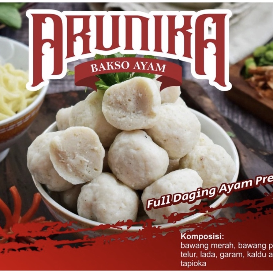 

BAKSO AYAM PREMIUM HOMEMADE (25 PCS)