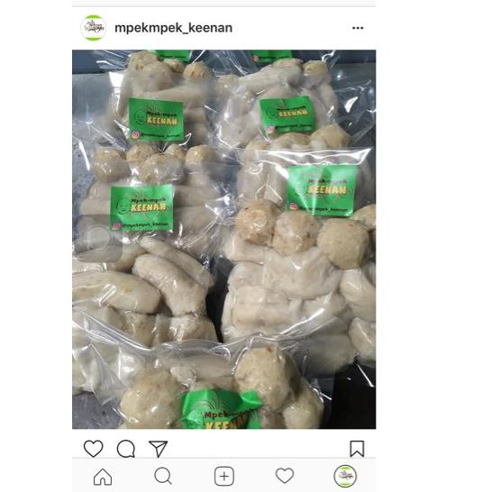 

Stok terbaru Pempek vakum 