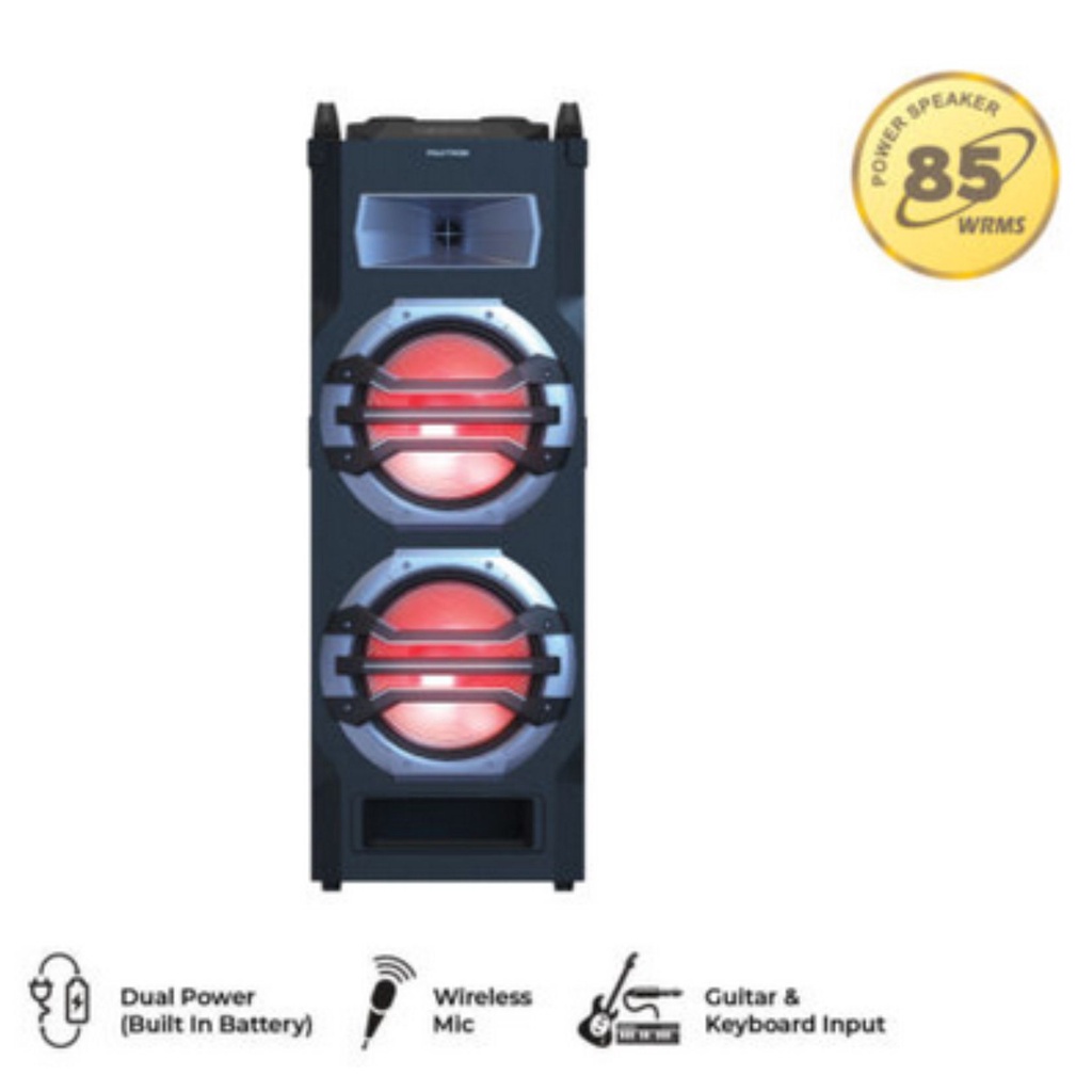 PROMO POLYTRON SPEAKER AUDIO PAS 2A15 / PTS 12KF25 2A15/12KF25 SUPER BASS USB BLUETOOTH