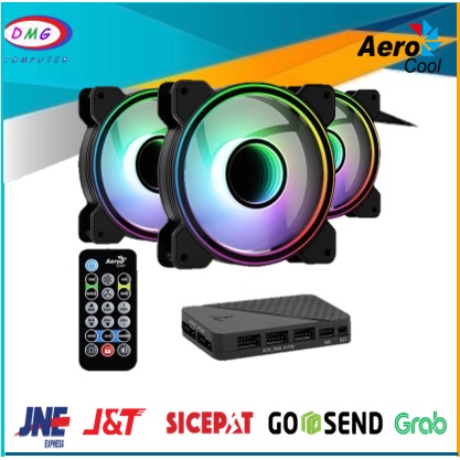 Aerocool Mirage 12 ARGB Pro 12CM ARGB Fan 3in1 + Remote Control