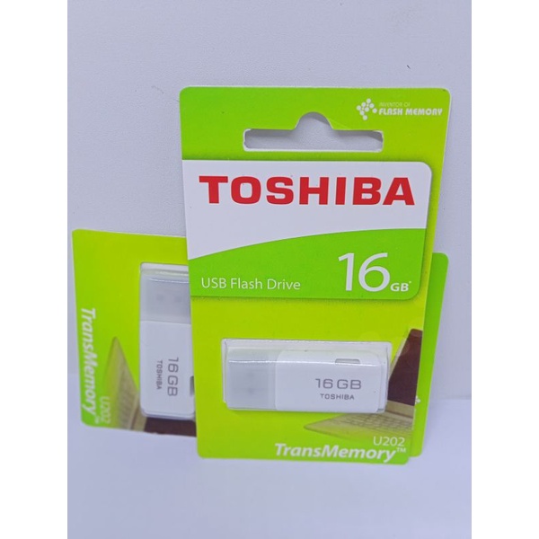 FLASHDISK TOSHIBA TRANSMEMORY 16 GB - TOSHIBA - MEMORY FLASHDISK 16