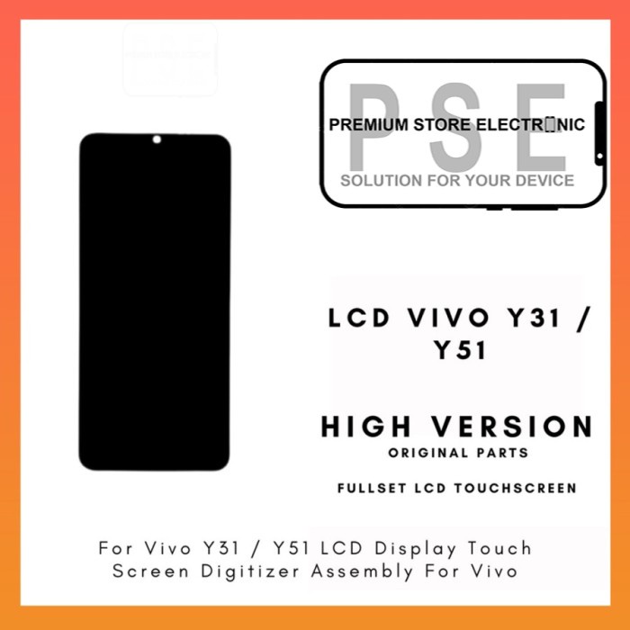 LCD Vivo Y31 / Y51 2020 / Y53S ORIGINAL Fullset Touchscreen