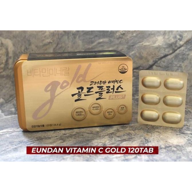 [ORIGINAL] KOREA EUNDAN VITAMIN C GOLD (120 TABLETS) -SALE FGDF6DHG