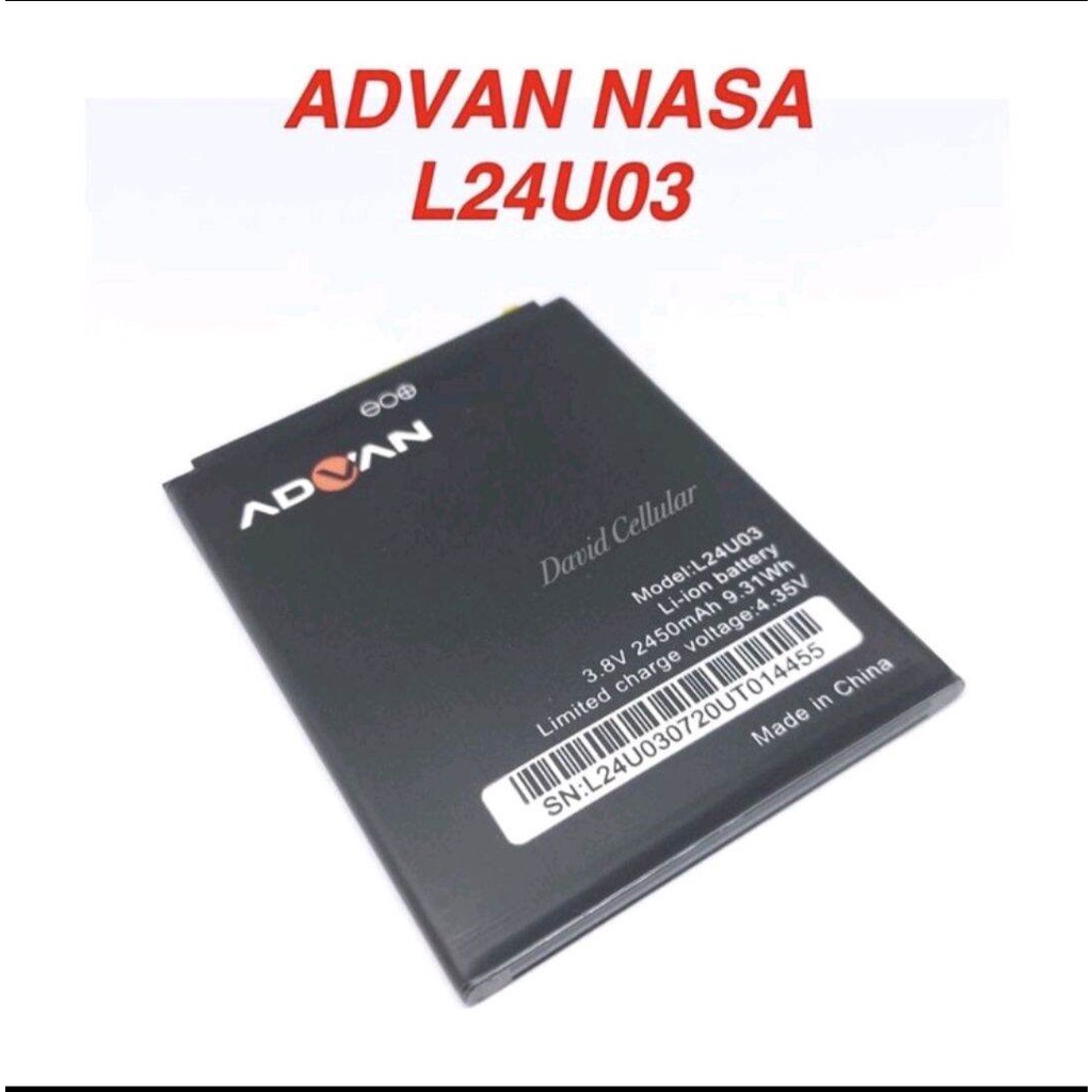 [ ADVAN L24U03 ] Baterai Battery Advan NASA Batre Baterei Battery Baterai Advan NASA L24U03