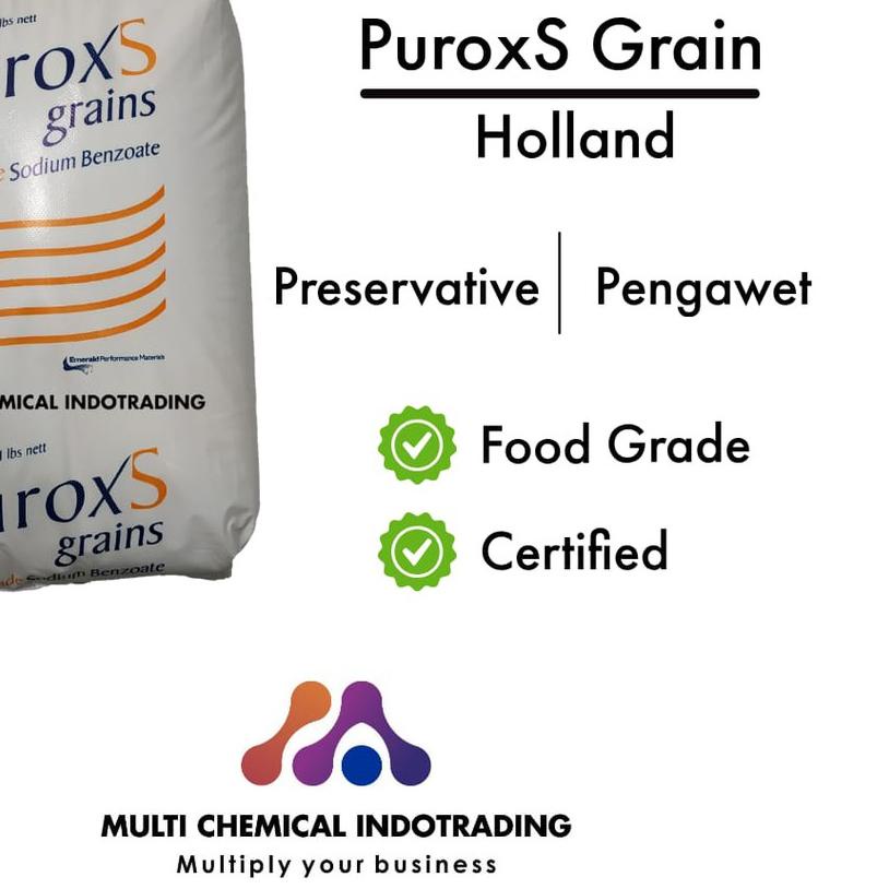 

SODIUM BENZOATRE PUROX ex. HOLLAND || 1 KG