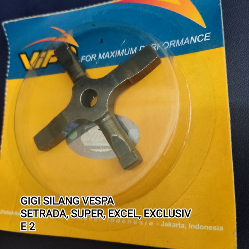 Gigi Silang Vespa / Gigi Kris Persneling Vespa Excel Exclusive Strada Vifo