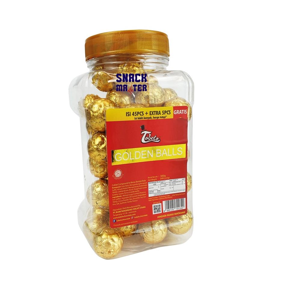 

Belanja hemat--Tobelo Golden Balls - Netto 240gr(Isi 40 pcs)