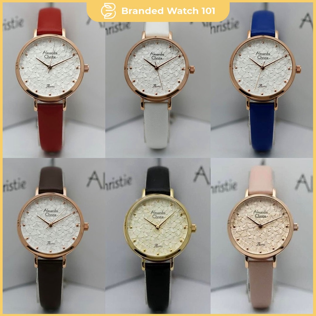 ORIGINAL Jam Tangan Wanita Alexandre Christie AC 2728 / AC2728 Garansi 1 Tahun