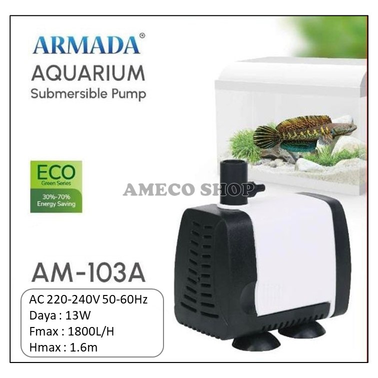 ARMADA Pompa Air Celup Aquarium dan Kolam AM 103 A