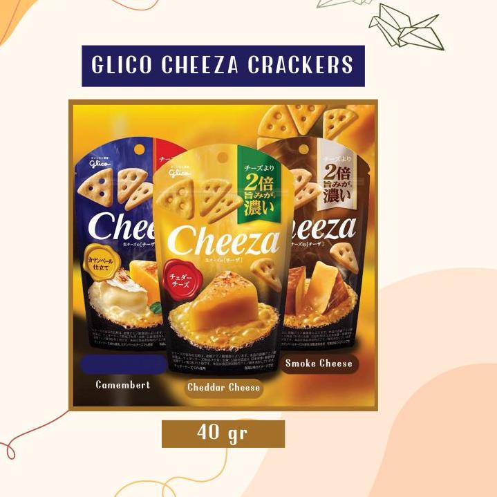 

Terbaik Glico Cheeza Crackers serbuuu !