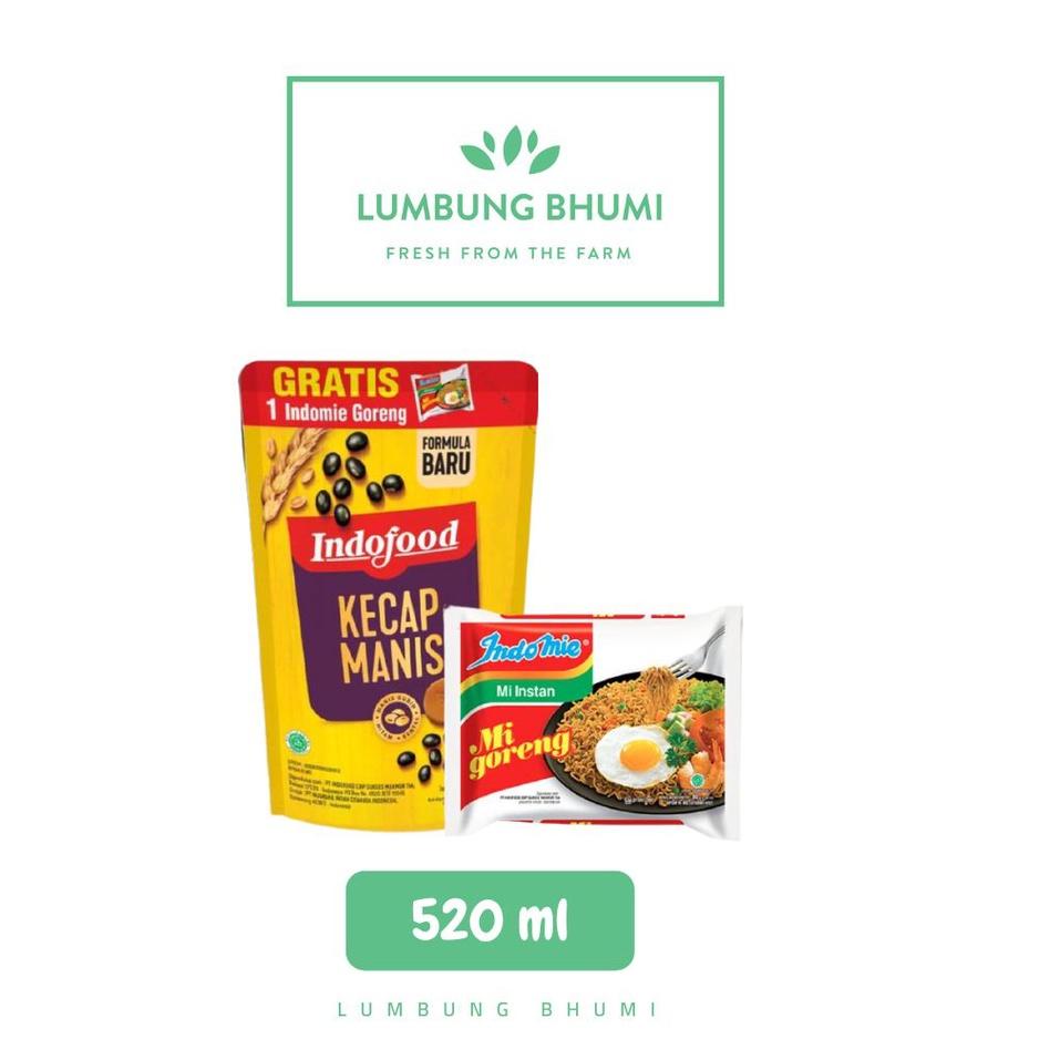 

Cuma satu hari--Lumbung Bhumi - Kecap Manis Indofood 520 ml ( Bahan Pokok )