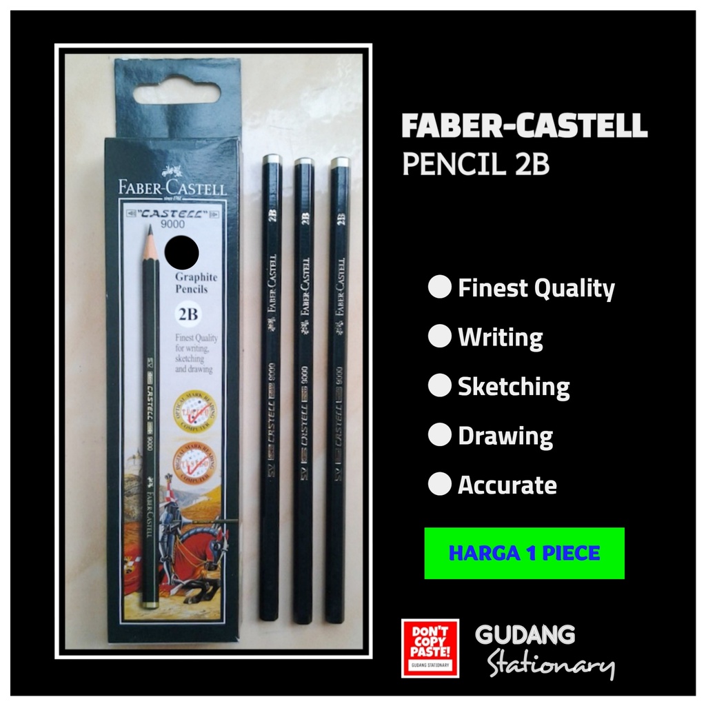 Pensil 2B FABER-CASTELL [ 1 piece ]