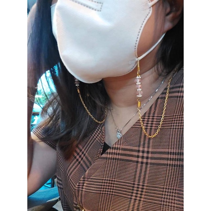 KALUNG MASKER WANITA / GANTUNGAN MASKER MURAH / TALI MASKER 25-toko-mou Ayo Order