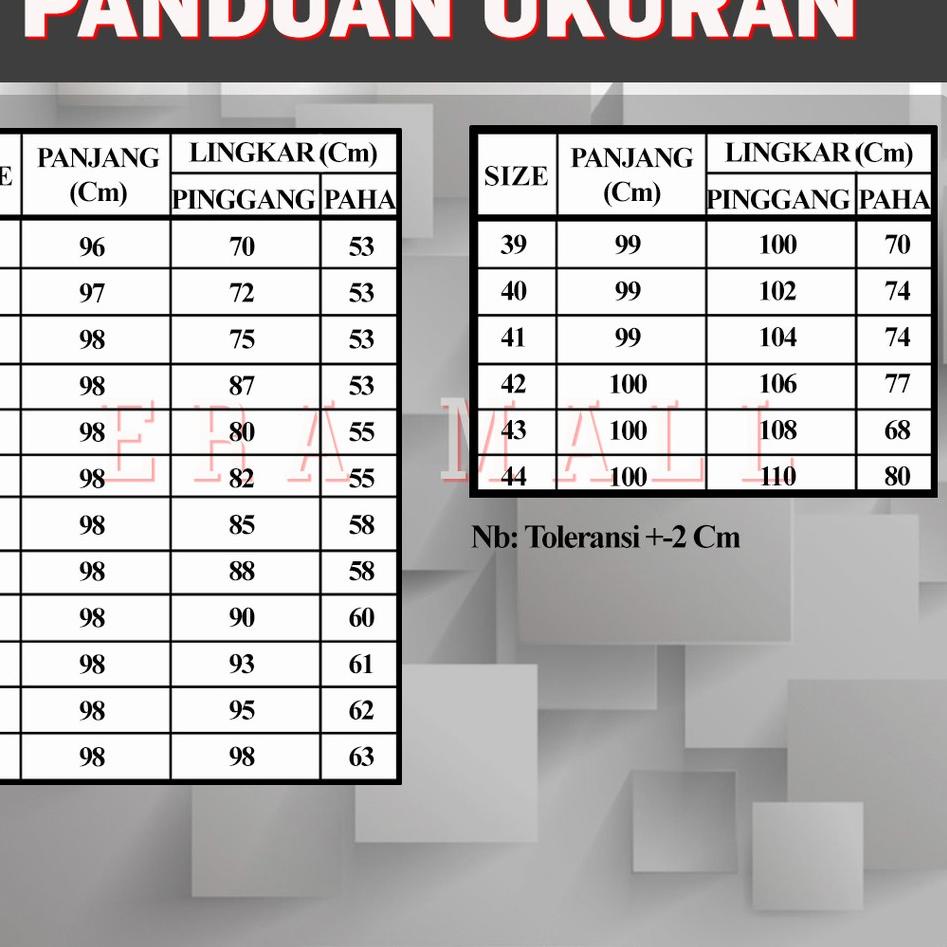 Menarik Celana Bahan Pria Jumbo Sepan Dasar Kerja Kantor Laki laki Dewasa Slim fit Big Size Hitam