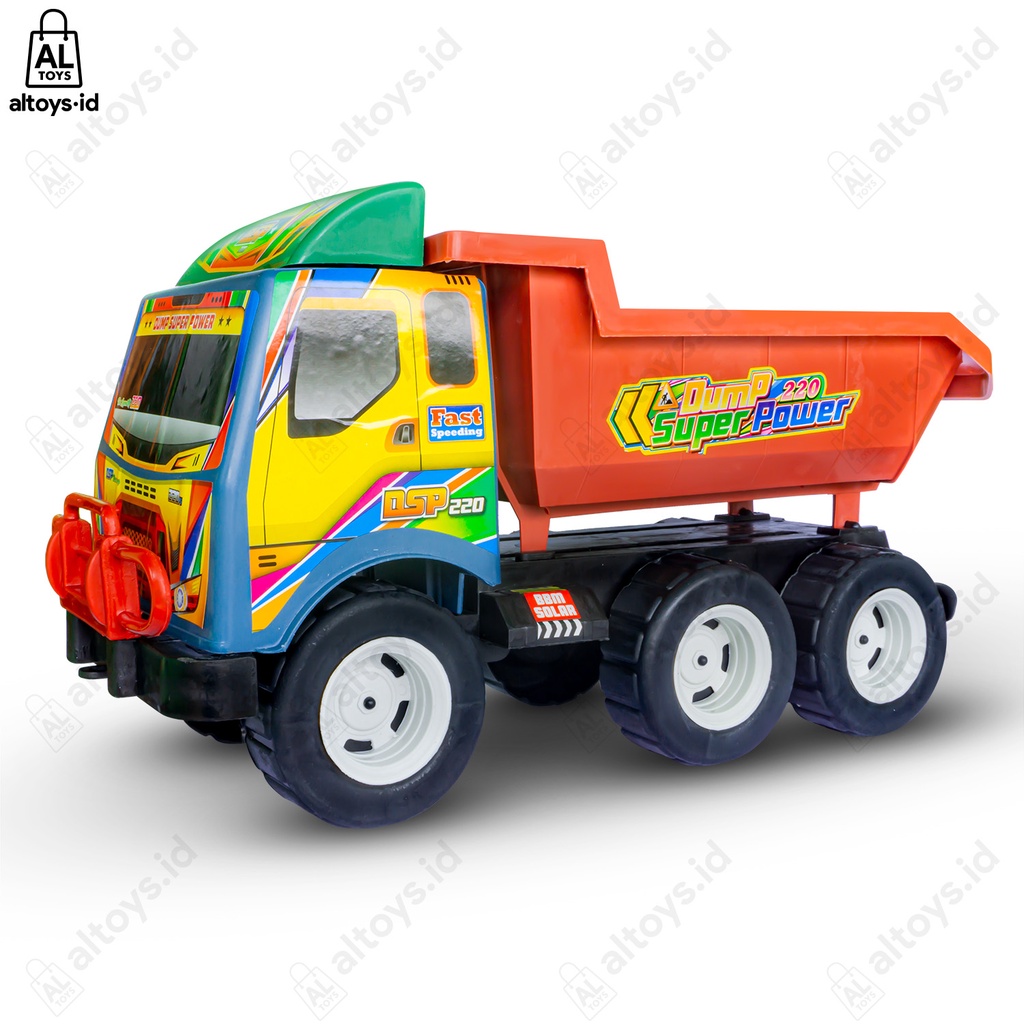 Mainan Mobil Dump Truck Super Power Jumbo DSP220