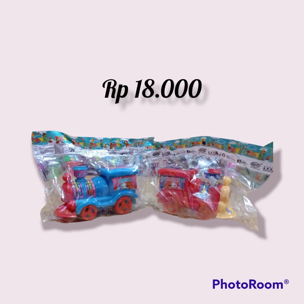 kereta api light tarik/mainan anak/kereta diecast