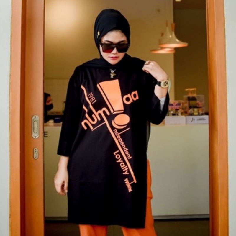 STELAN CELANA MODEL TUNIK/ SETCEL 2 LOOK FASHION WANITA