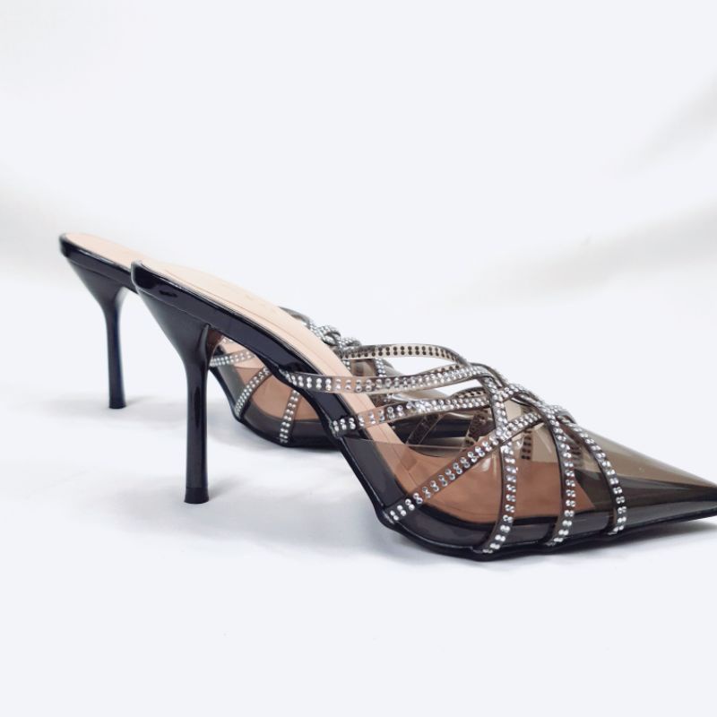 ZR Glitter Strappy High Heels 18-1