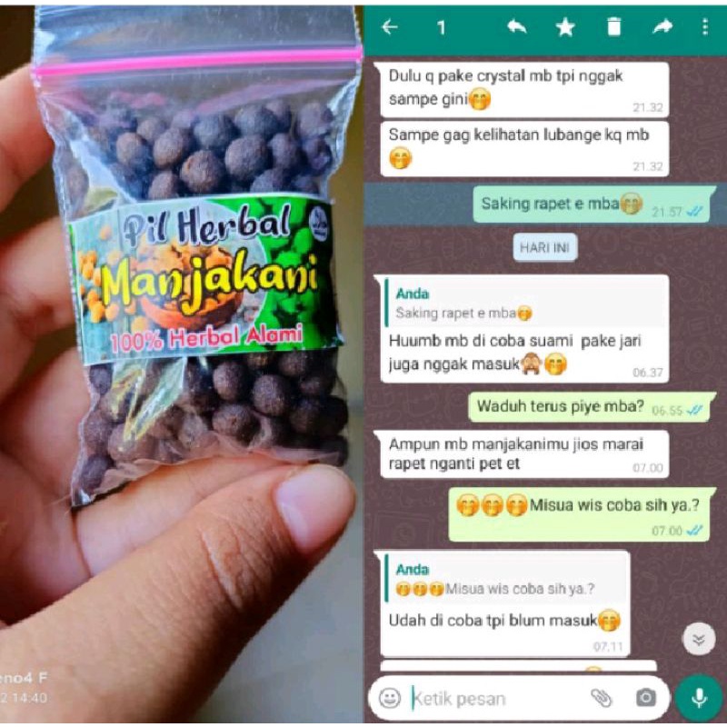 Paket Resseler Pil Herbal Manjakani