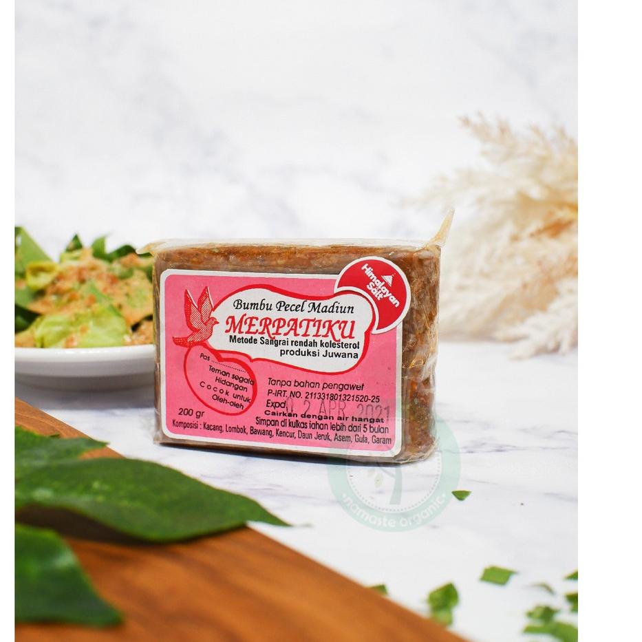 Diskon Heboh--MERPATIKU BUMBU PECEL MADIUN 200GR