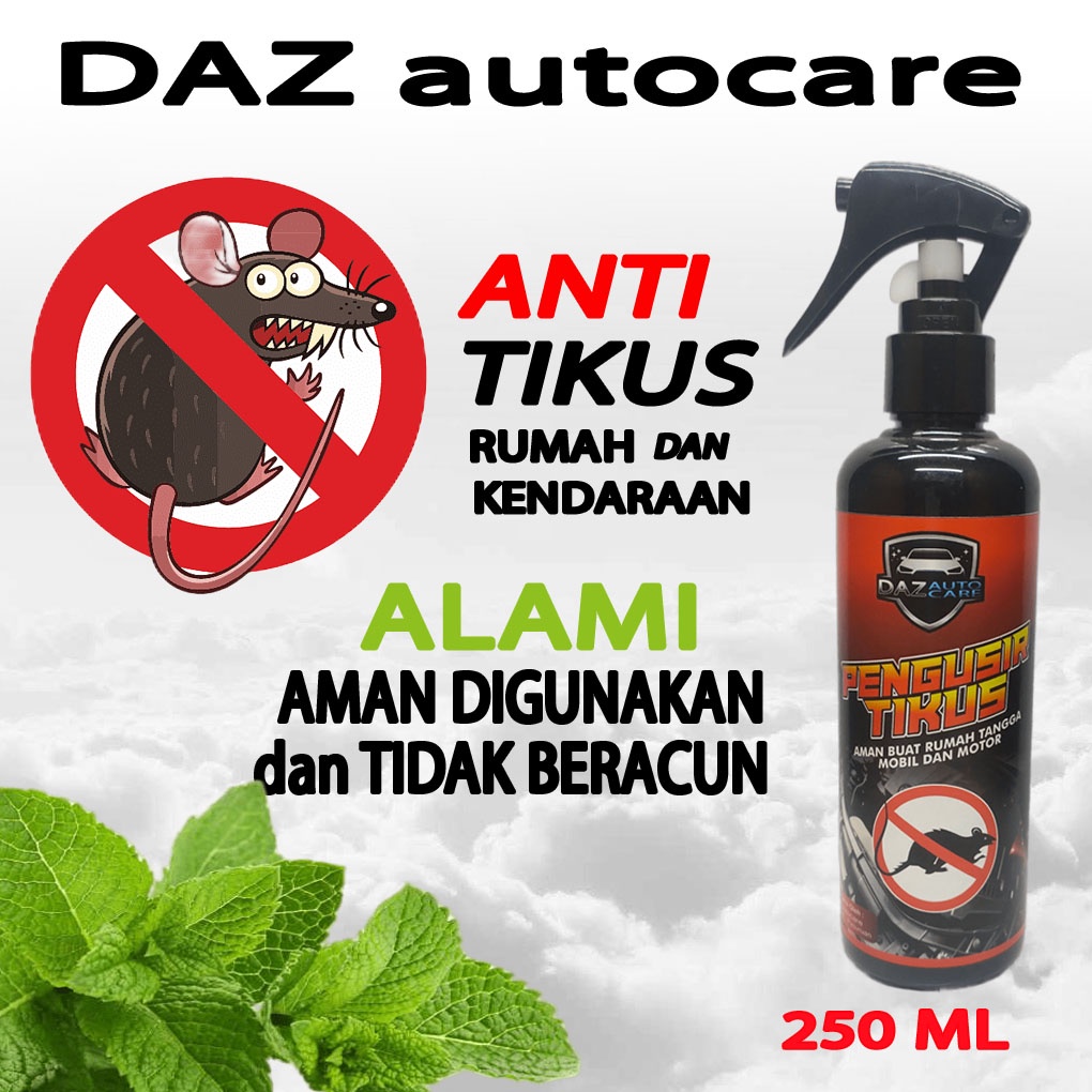 RAT REPELLENT SPRAY,PENGUSIR TIKUS,SPRAY PENGUSIR TIKUS,PEMBASMI TIKUS,CAIRAN HILMOR ANTI TIKUS,PARFUM ANTI TIKUS,PENGUSIR TIKUS MOBIL