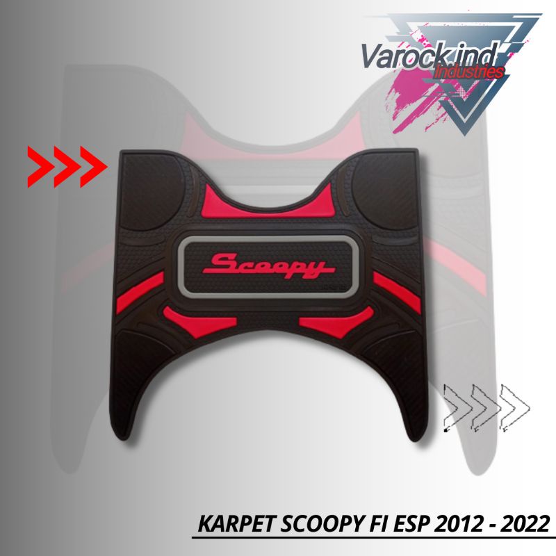KARPET MOTOR SCOOPY FI esp | Karpet Scoopy 2013 sd 2023 - variasi scoopy premium quality