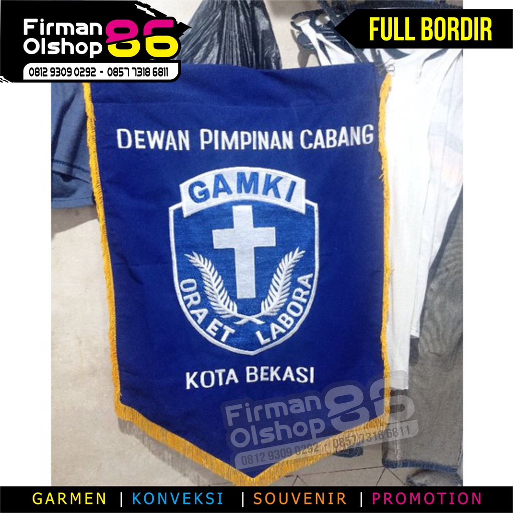 BENDERA VANDEL GAMKI VANDEL GKI VANDEL BISA CUSTOME