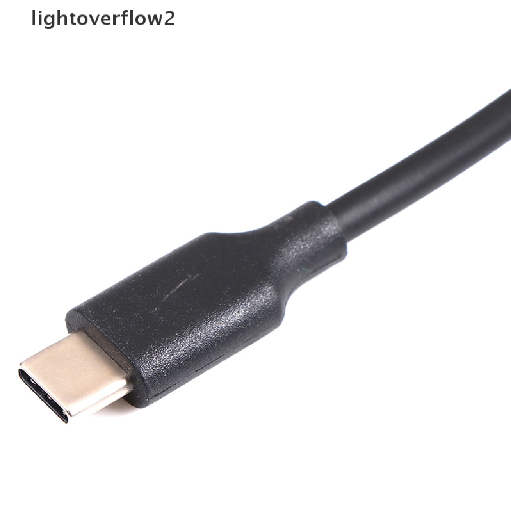 (lightoverflow2) Adapter Power Charger Laptop OEM Tipe C 65W 20V Untuk Lenovo ADLX65CLGC2A