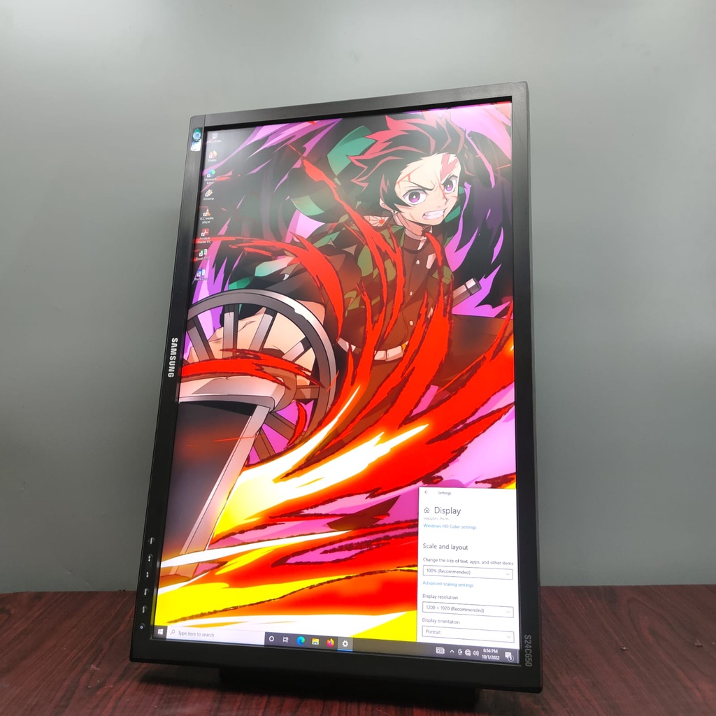 Obral Murah LED Monitor 24 23 22 Inchi Cocok Gaming Render Editing Grafis