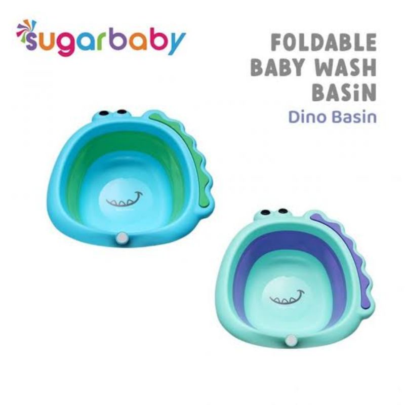 Sugar Baby Fordable BB Wash Basin Dino / Baskom Lipat Serbaguna / Ember Lipat