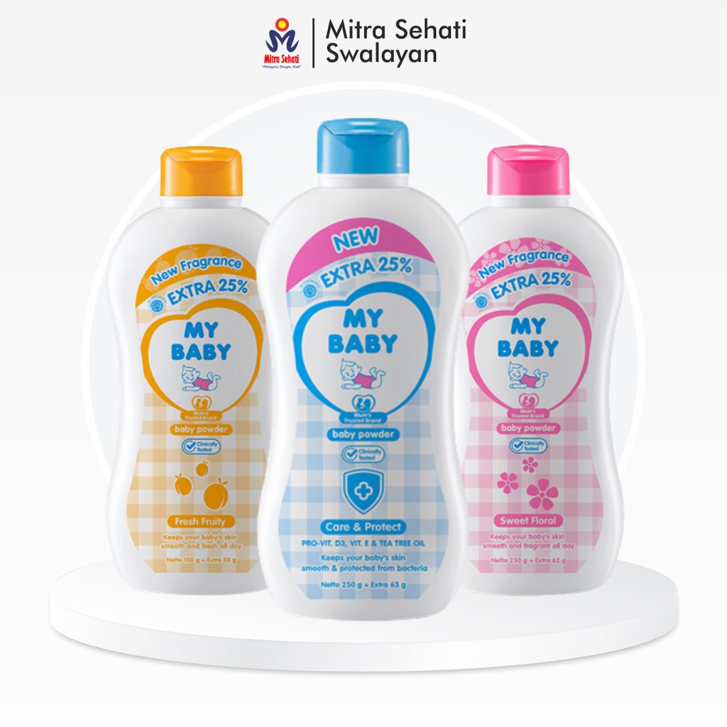 MY BABY POWDER 250gr / MY BABY BEDAK BAYI TABUR