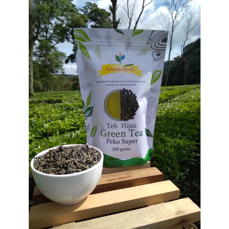 

Gamboeng Green Tea Peko Super 200 gram