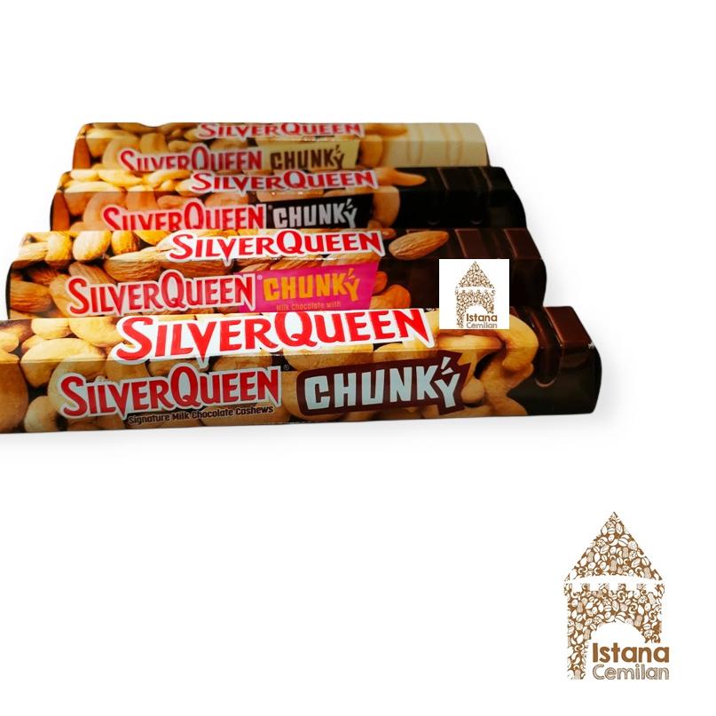 

SilverQueen / Silver Queen Chunky Bar 95 Gram Cokelat Valentine