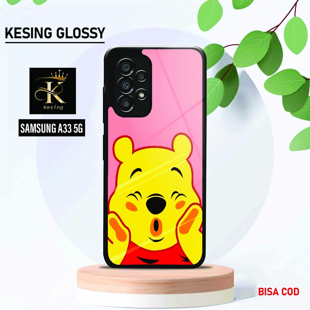 Case Samsung A33 5G - Hardcase Glossy Samsung ( KS48 ) - Softcase Samsung A33 5G - Fashion Case Sams