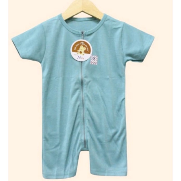 SALE PROMO Romper Bayi 0-6 Bulan Warna Polos Romper Nia Premium