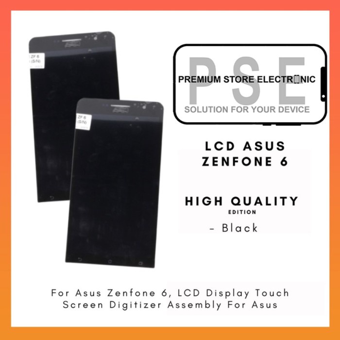 LCD Asus Zenfone 6 ORIGINAL Fullset Touchscreen Garansi 1 Bulan