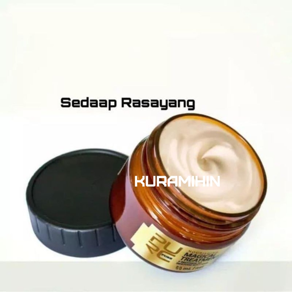 Baru Purc Magical Treatment / Coconut Oil Mask Masker Keratin Rambut Rusak Jadi Lembut