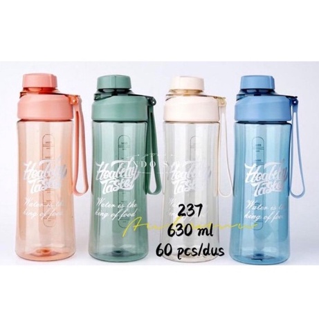 Botol Minum Healthy Taste 630ml / Botol Minum Sport Viral BPA FREE