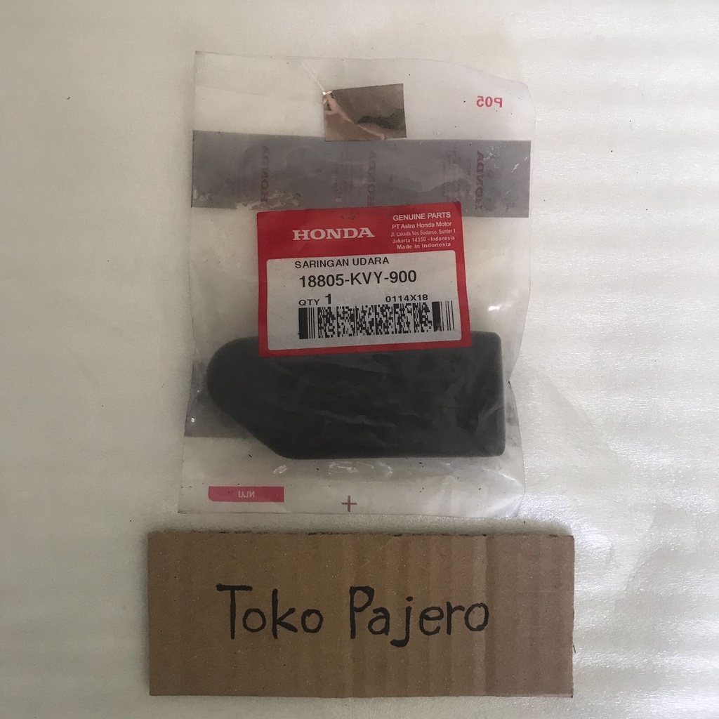 Busa Filter Udara Kecil ASV Honda Beat Scoopy Karbu Original AHM 18805-KVY-900