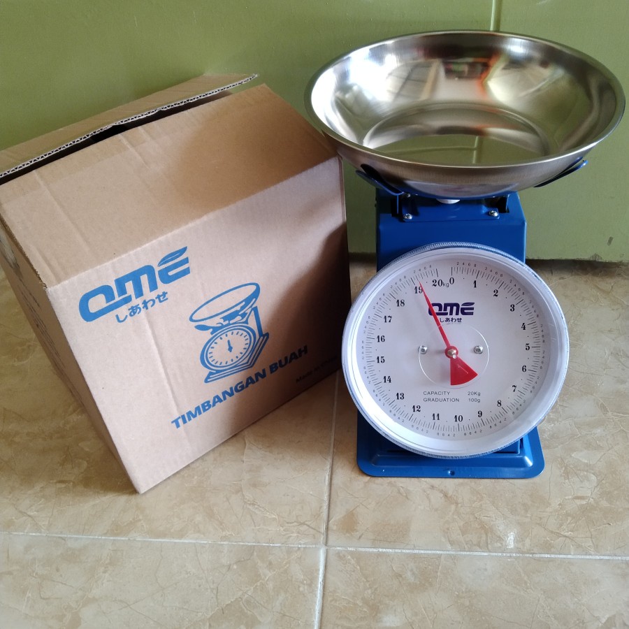 QMEE/GSFF / cr0nw Timbangan Analog Jarum Buah 5kg, 10kg ,15kg ,20kg (Manual)  BERGARANSI RESMI