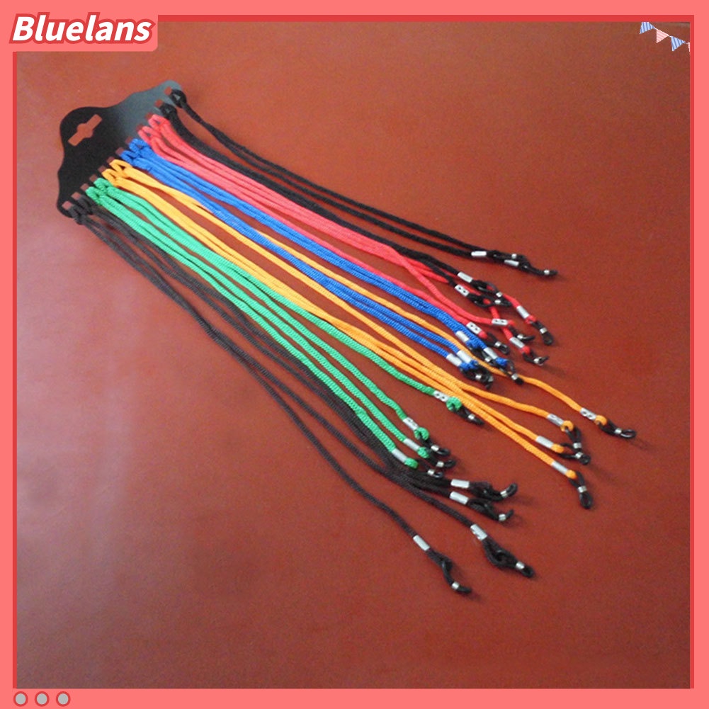 Bluelans 12Pcs Nylon Rope Spectacle Sunglasses Eyewear Cord String Eyeglasses Accessories