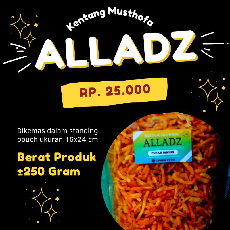 

Kering Kentang Musthofa ALLADZ 250gr