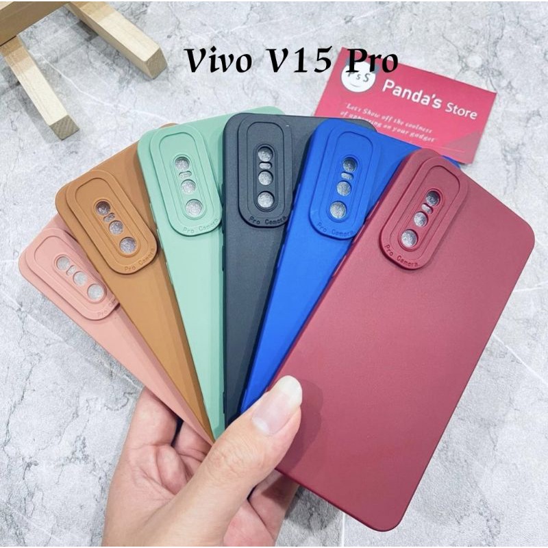 Softcase Pro Camera Vivo V15 Pro Candy Case Full Color 3D Silikon TPU