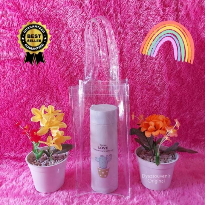 Premium Product Tas Mika Botol Tas Tumblr Tas Termos Goodiebag Tote Bag Souvenir - Paling Diminati