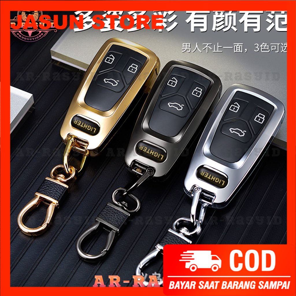 Bisa COD! Korek Api Las Gas Gantungan Kunci Remote Mobil Keychain HF-2203 1980