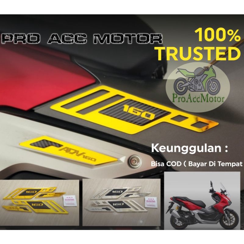 Garnis Cover Sidepad ADV 160 Garnis Body Samping ADV 160