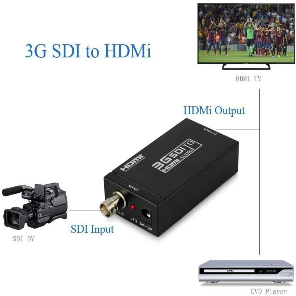 Preva Converter Untuk Monitor HDTV DC 5V 1A HD Audio Video