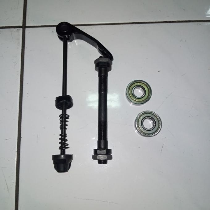 As Quick Release Kones Dan Bearing As Sepeda Depan Qr Spidle Axle
