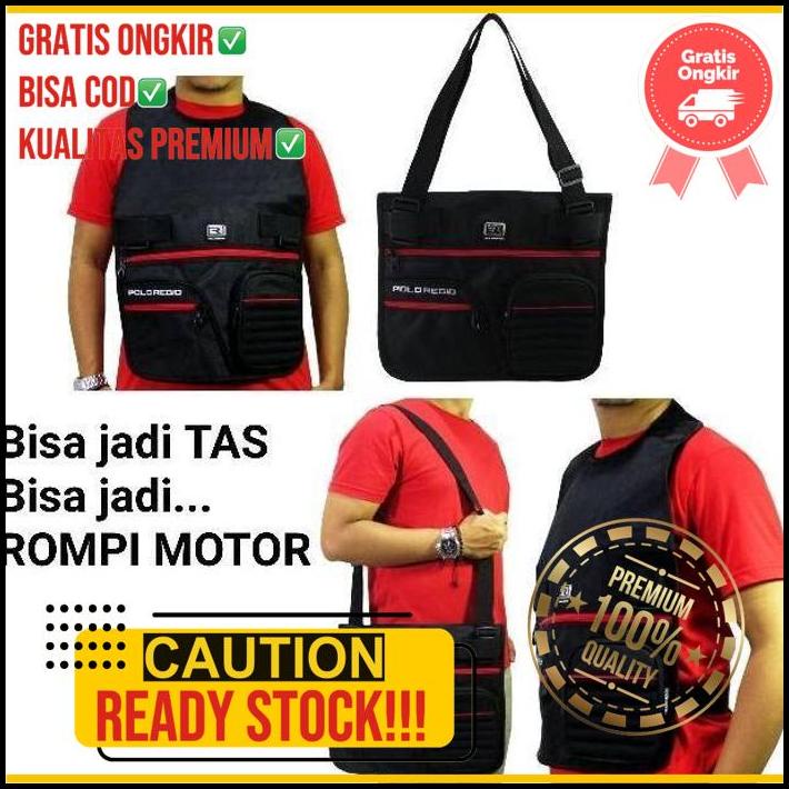 Tas Atau Rompi Motor Body Protector Vest Jaket Motor Penahan Pel