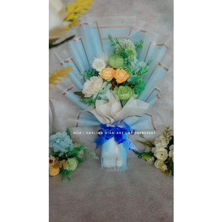 buket bunga cantik bagus mewah cocok untuk kado ayang